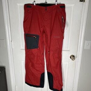 NEW Obermeyer Men’s Size XL Batten Insulated Ski Pant Red Pants